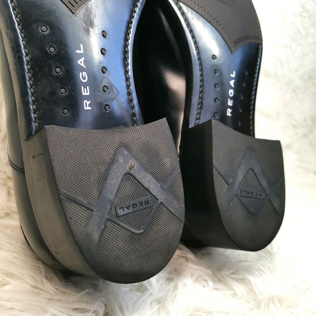 【まさる】REGAL　リーガル　ストレートチップ　315R　ブラック