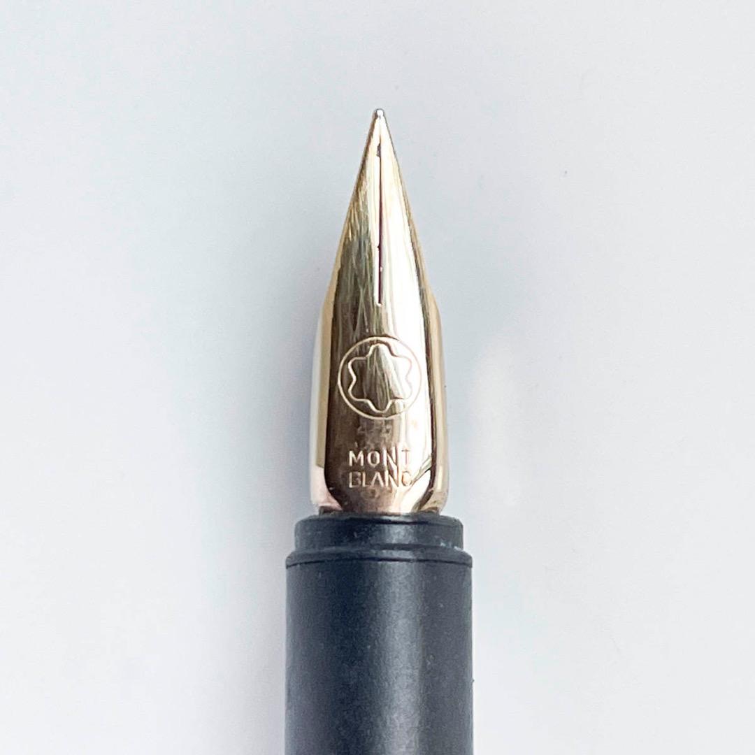モンブラン 万年筆 80年代 ノブレス Sライン インク・ケース付 普段