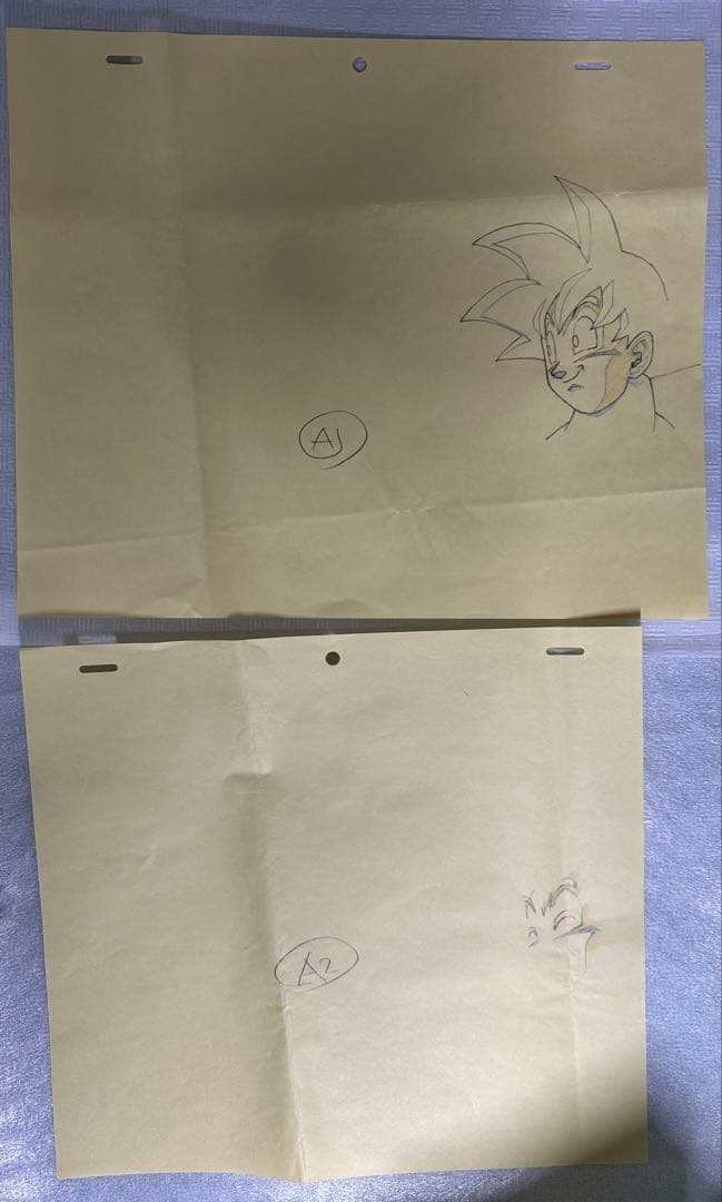 ドラゴンボール　A3原画　孫悟空