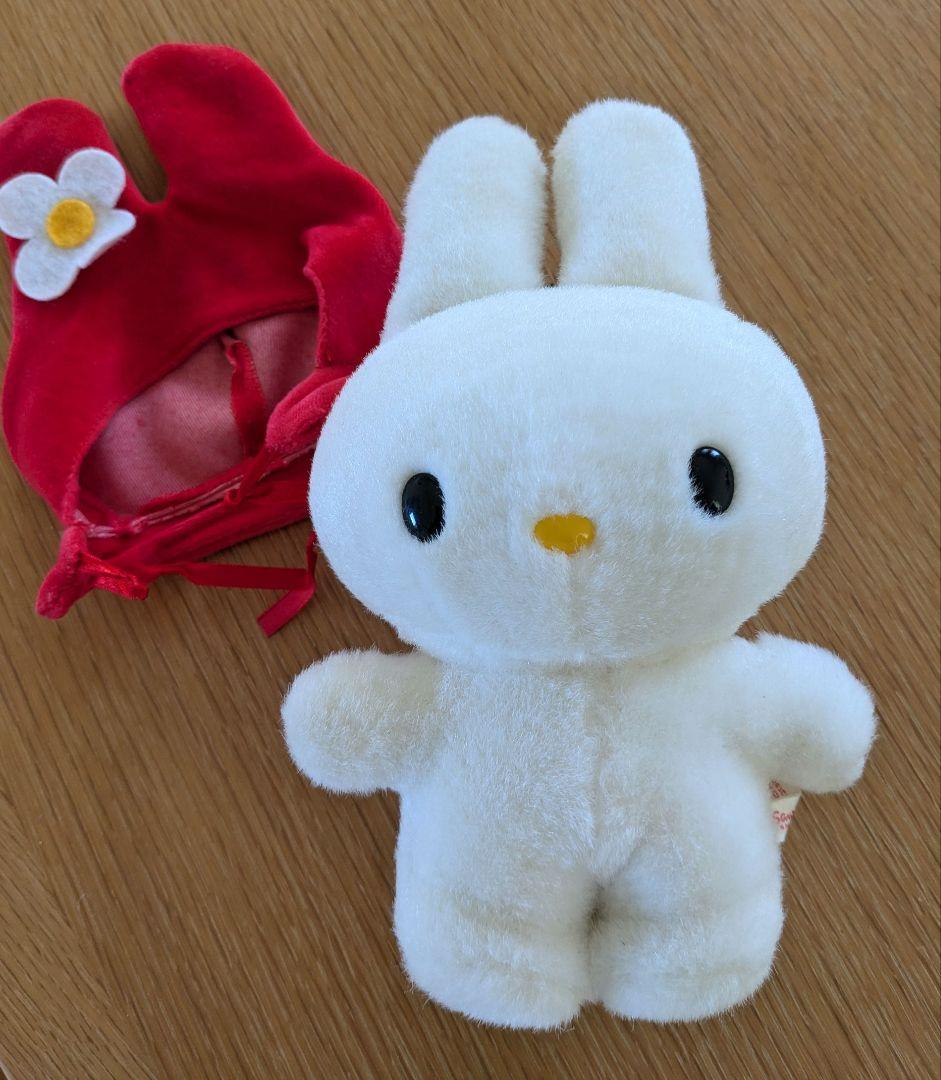 サンリオ マイメロディ ぬいぐるみ レトロ 頭巾 着脱可能買う