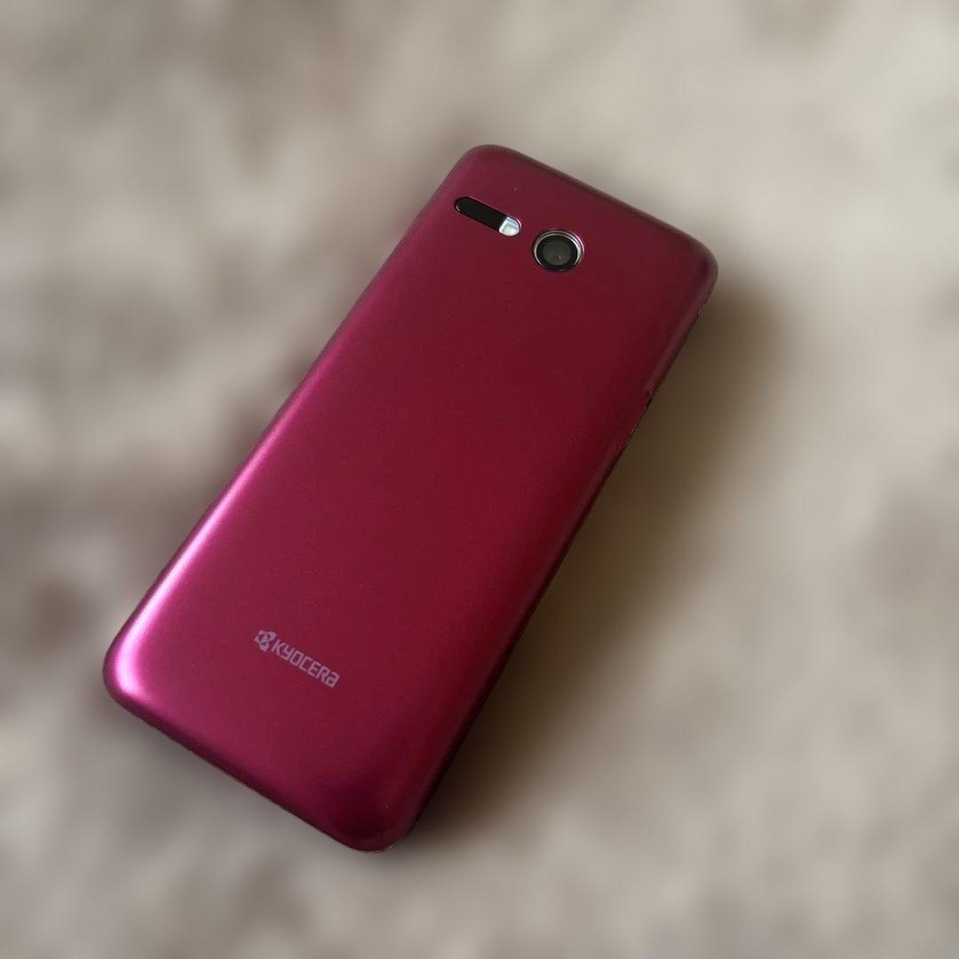 KYF43 携帯電話 かんたんケータイ ライト SIMロック解除済 au かんたん