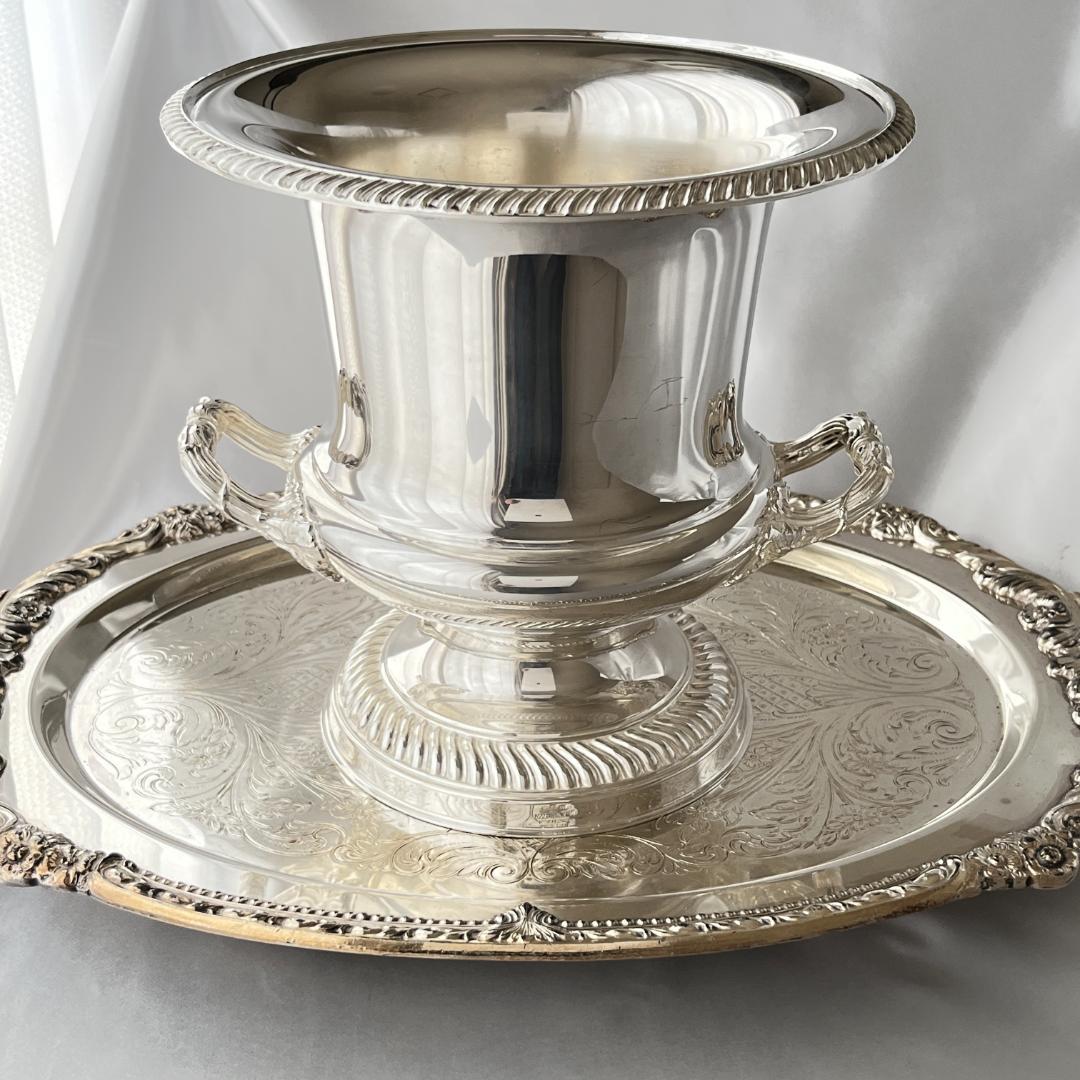 【Mappin & Webb】ワインクーラー マッピンアンドウェッブ シャンパン