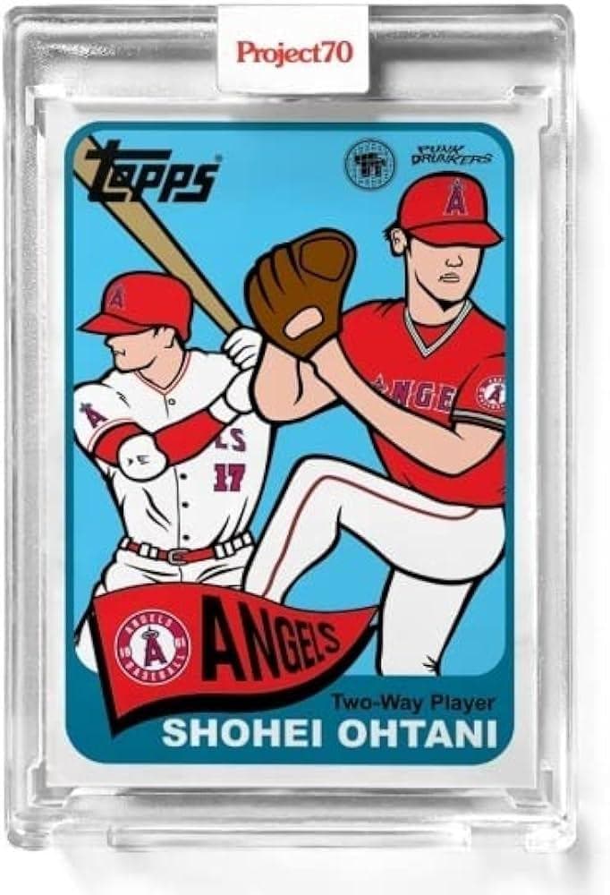 大谷翔平 Topps 限定品 大谷翔平 #244 topps Project70 Card アイツ