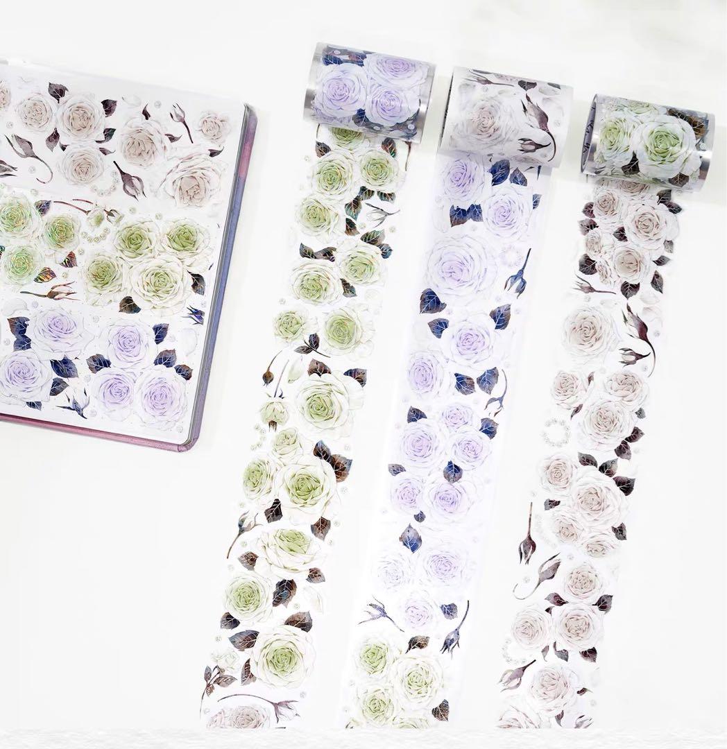 WT《花絮晚》海外マスキングテープ　マステ 【1400】