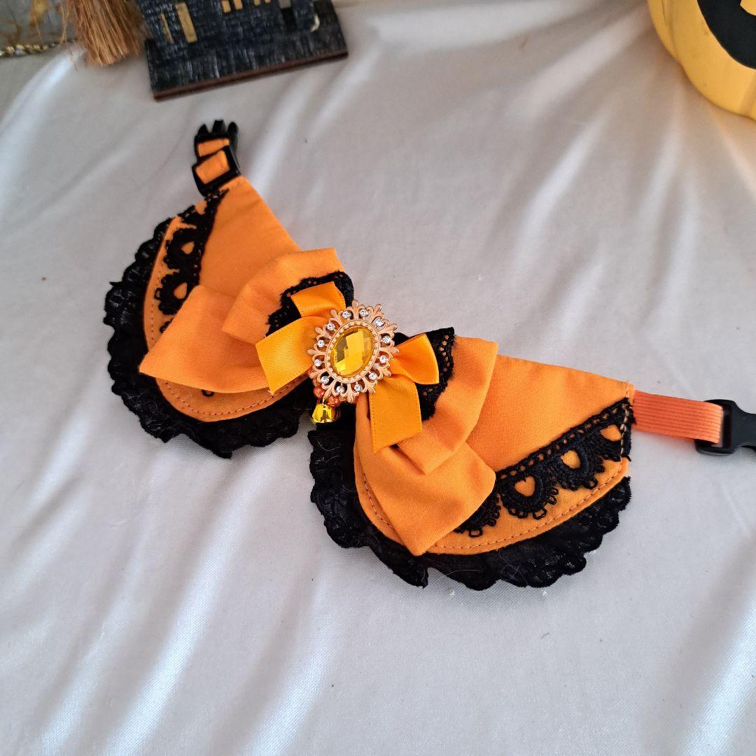 猫用首輪シュシュ 猫・ 子猫 ・犬 434 短毛ちゃんにも♥️中世ヨーロッパ