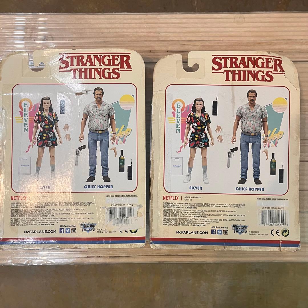 STRANGER THINGS イレブン&ホッパー フィギュア 2個セットまとめ