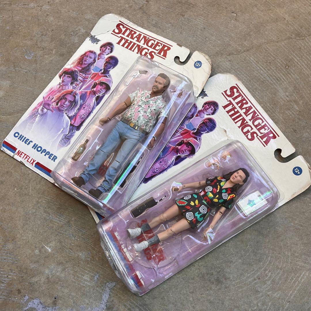 STRANGER THINGS イレブン&ホッパー フィギュア 2個セットまとめ