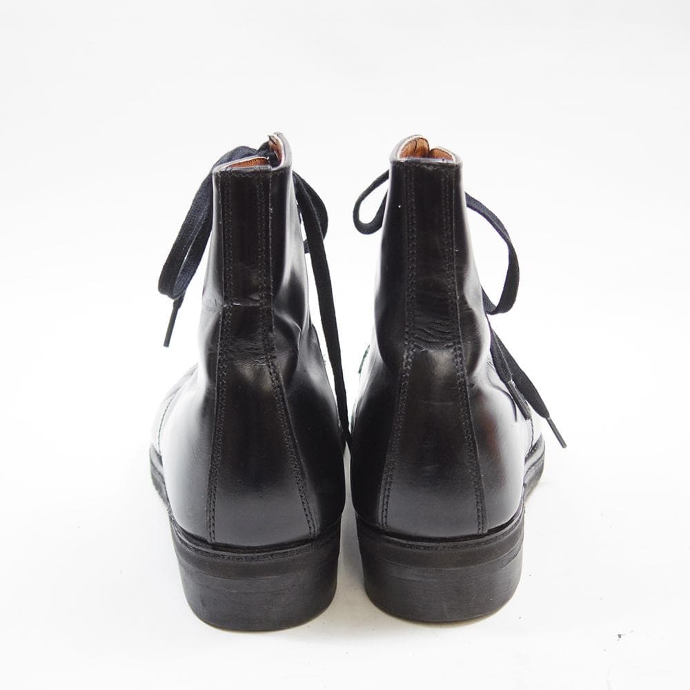 24.5cm　カナダ　ポリスブーツ　ミリタリー　ブラック　P4135