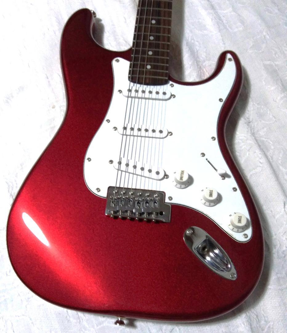 美品・疑似ハムPU化スイッチ搭載フォトジェニック製ストラト改・未使用