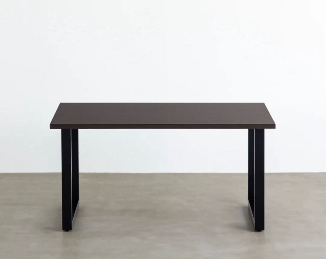 カナデモノ kanademono ダークブラウン 木製 パソコンデスク