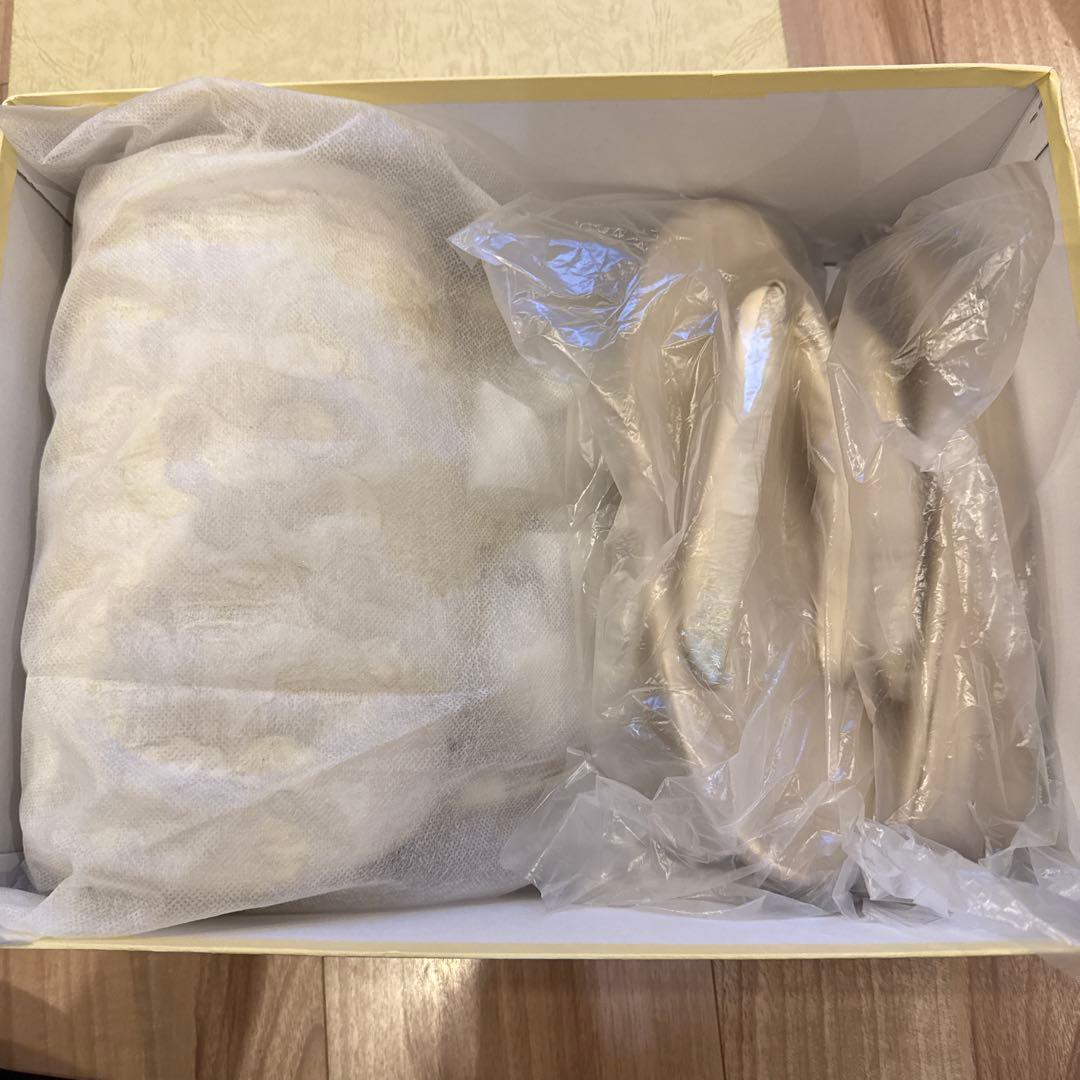 草履バッグセット　ゴールド和装・留袖黒留袖M 22.5-23.5 七五三　結婚式