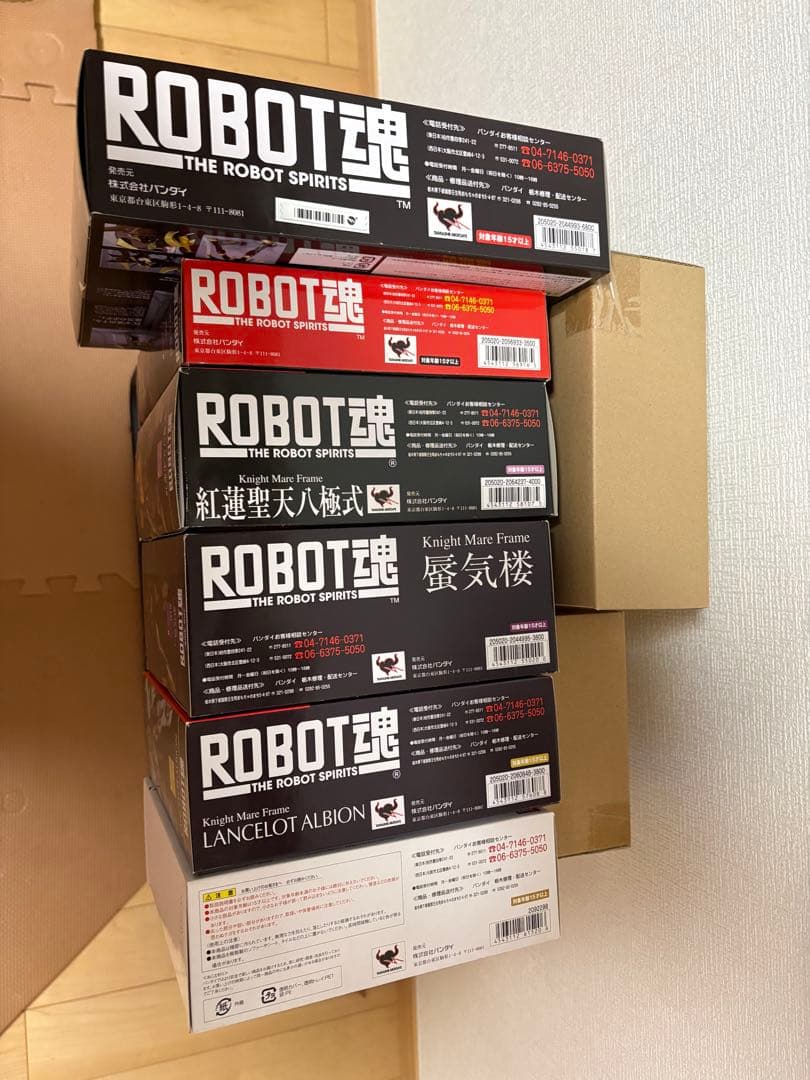 ROBOT魂 KMF コードギアス ランスロット 紅蓮 蜃気楼