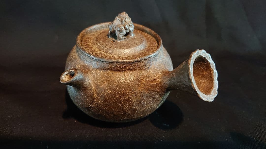 萬古焼春山造茶器セット煎茶器茶道具