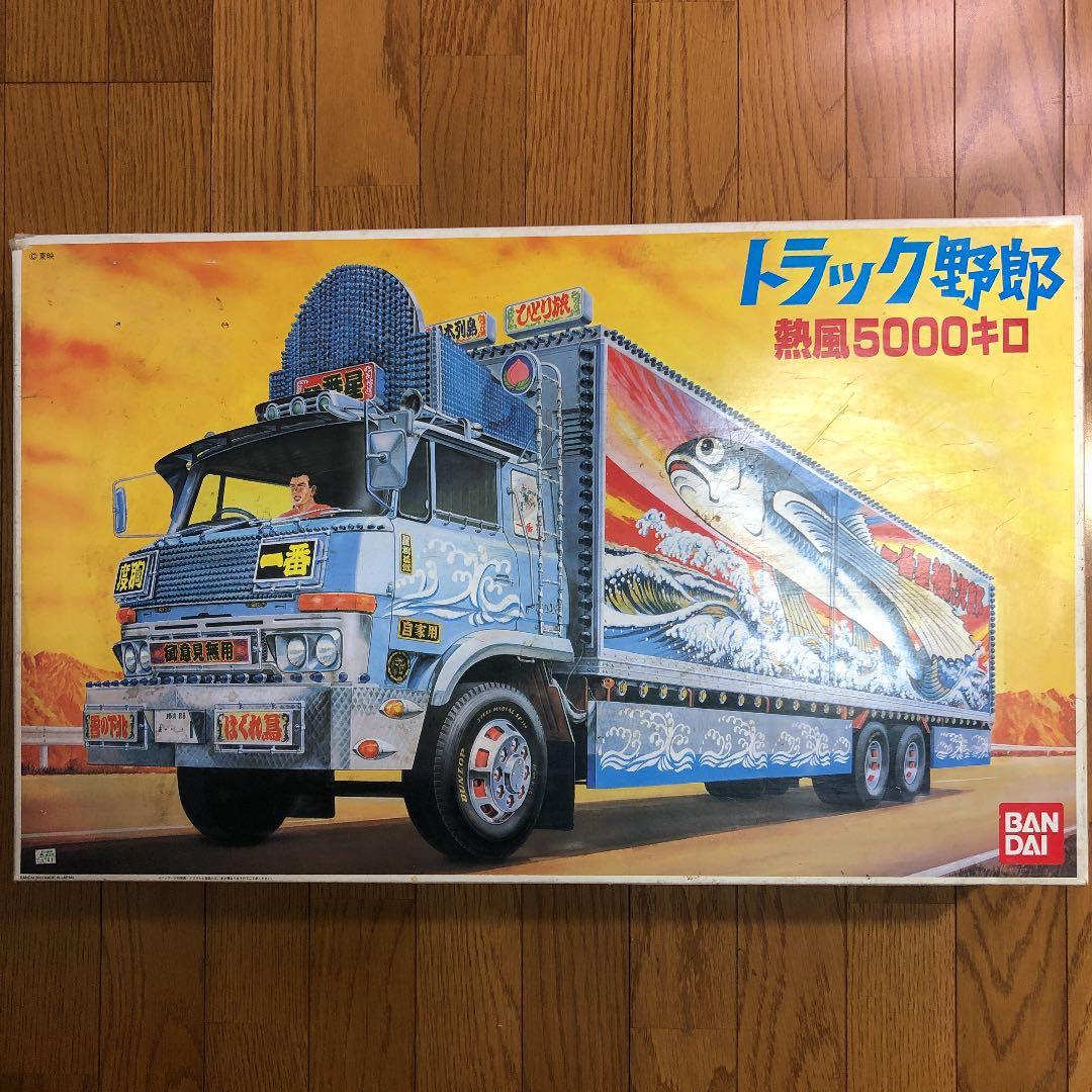 バンダイ トラック野郎 熱風5000キロ1/20ディスプレイモデル