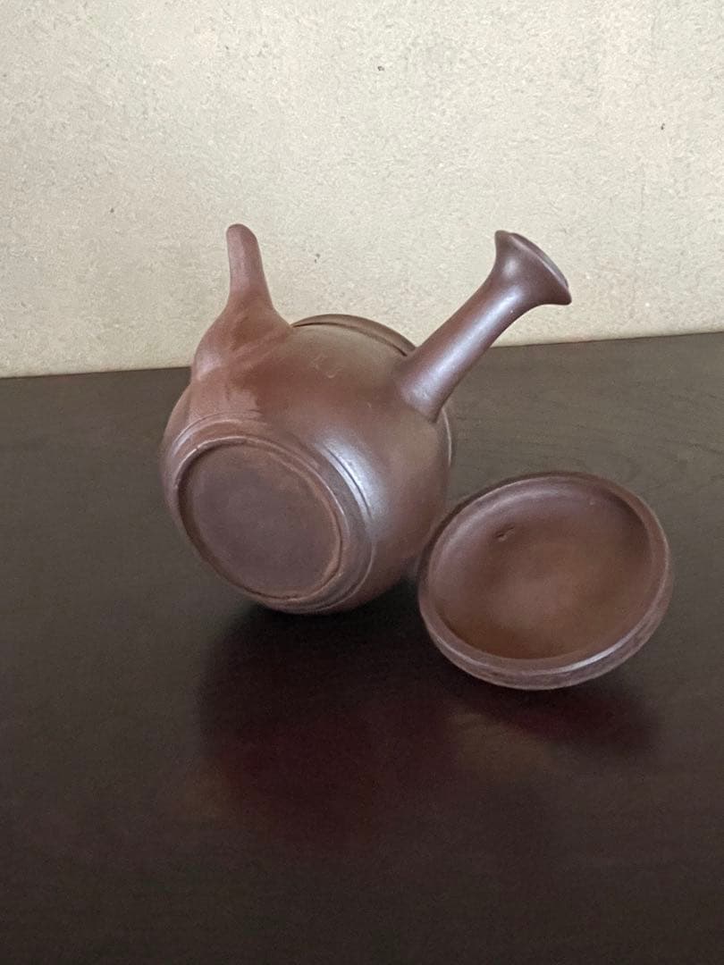 萬古焼の急須 銘 白山