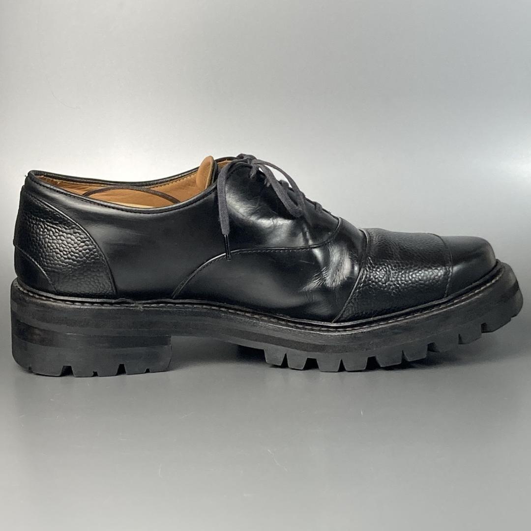 26【名品】キッズラブゲイト KIDSLOVEGAITE ブラックレザーシューズ