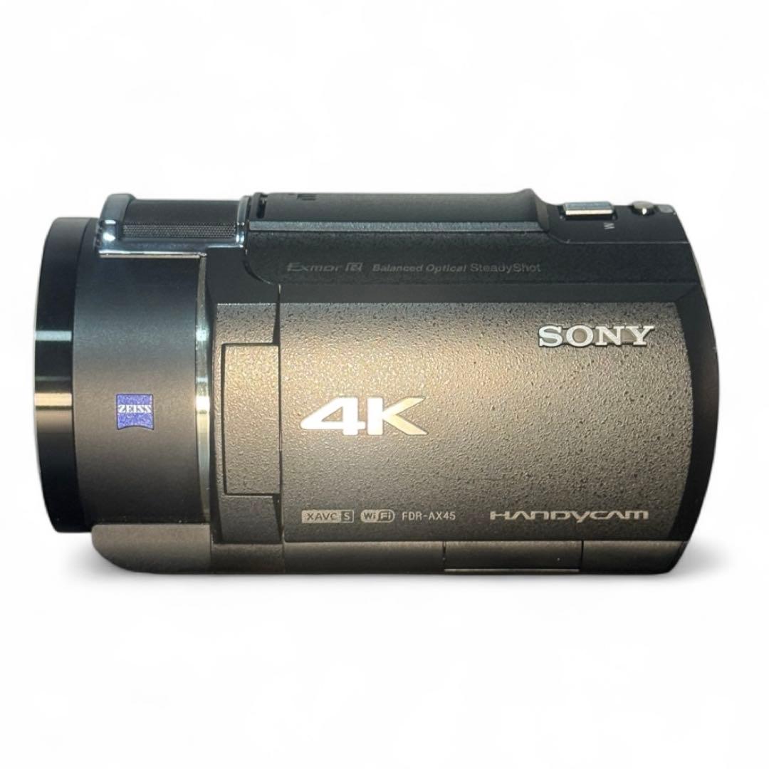 SONY FDR-AX45Aブラック・4万5千円相当のバッテリー・ケース・充電器