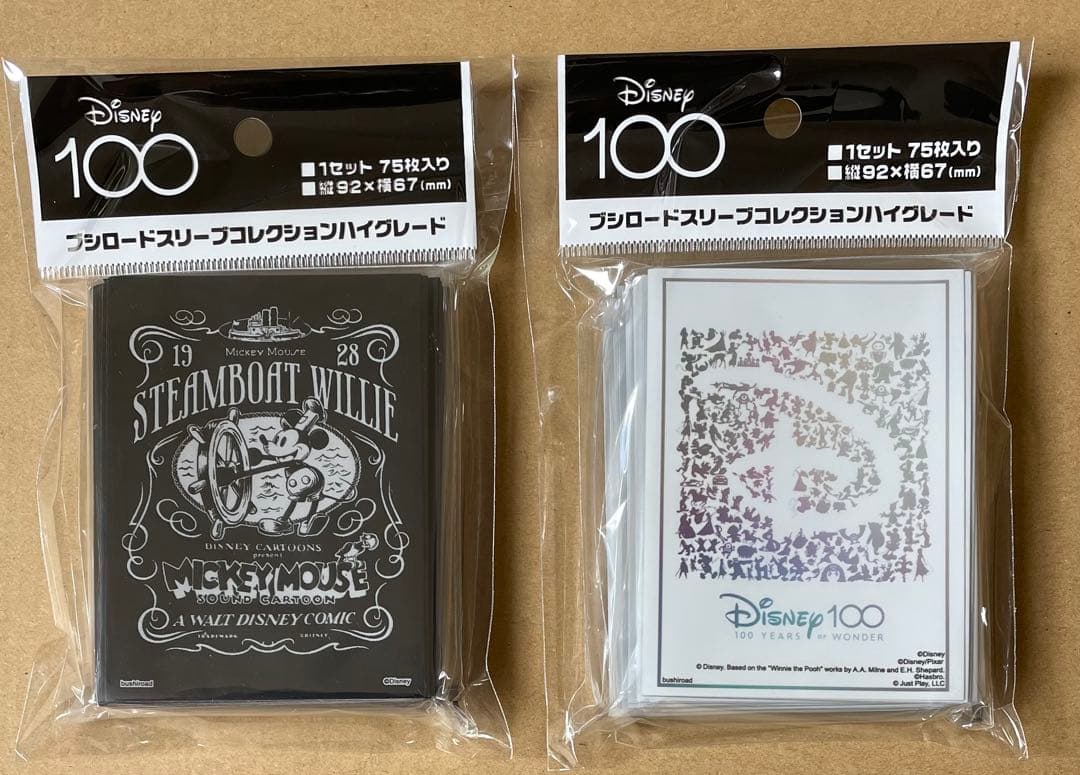 ヴァイスシュヴァルツ ディズニー100 ＆スリーブ