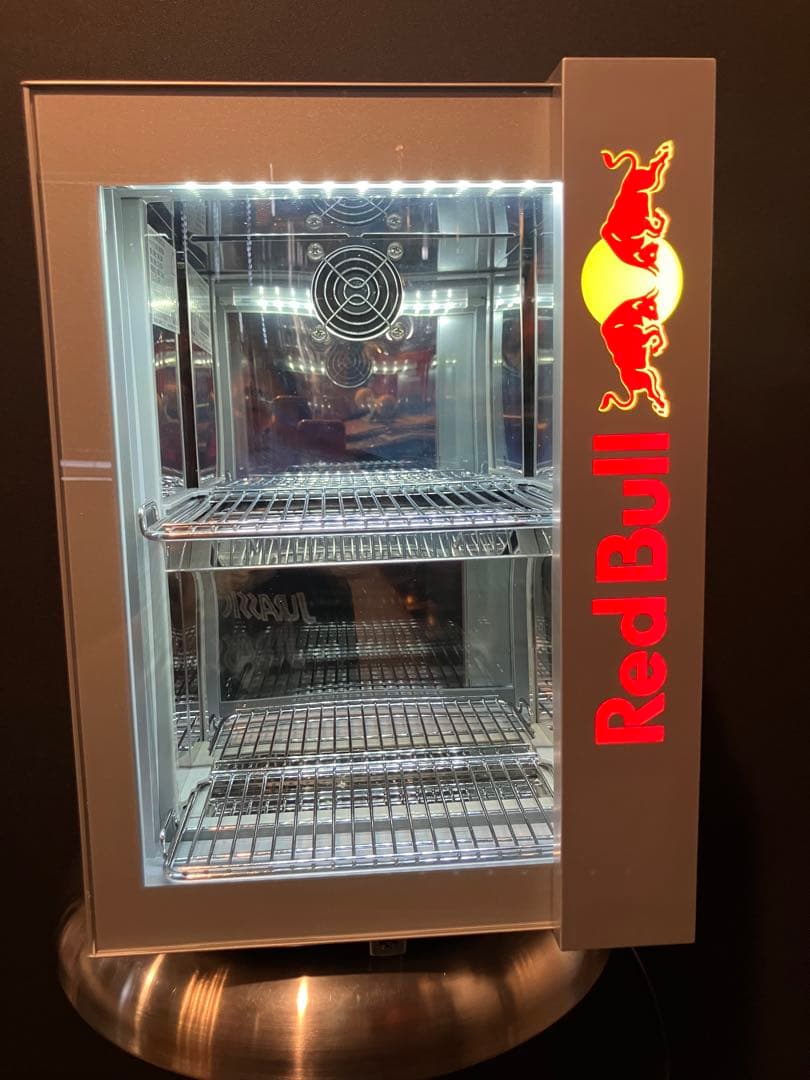 RedBull 冷蔵庫 卓上 ショーケース ディスプレイ 非売品 レッドブル