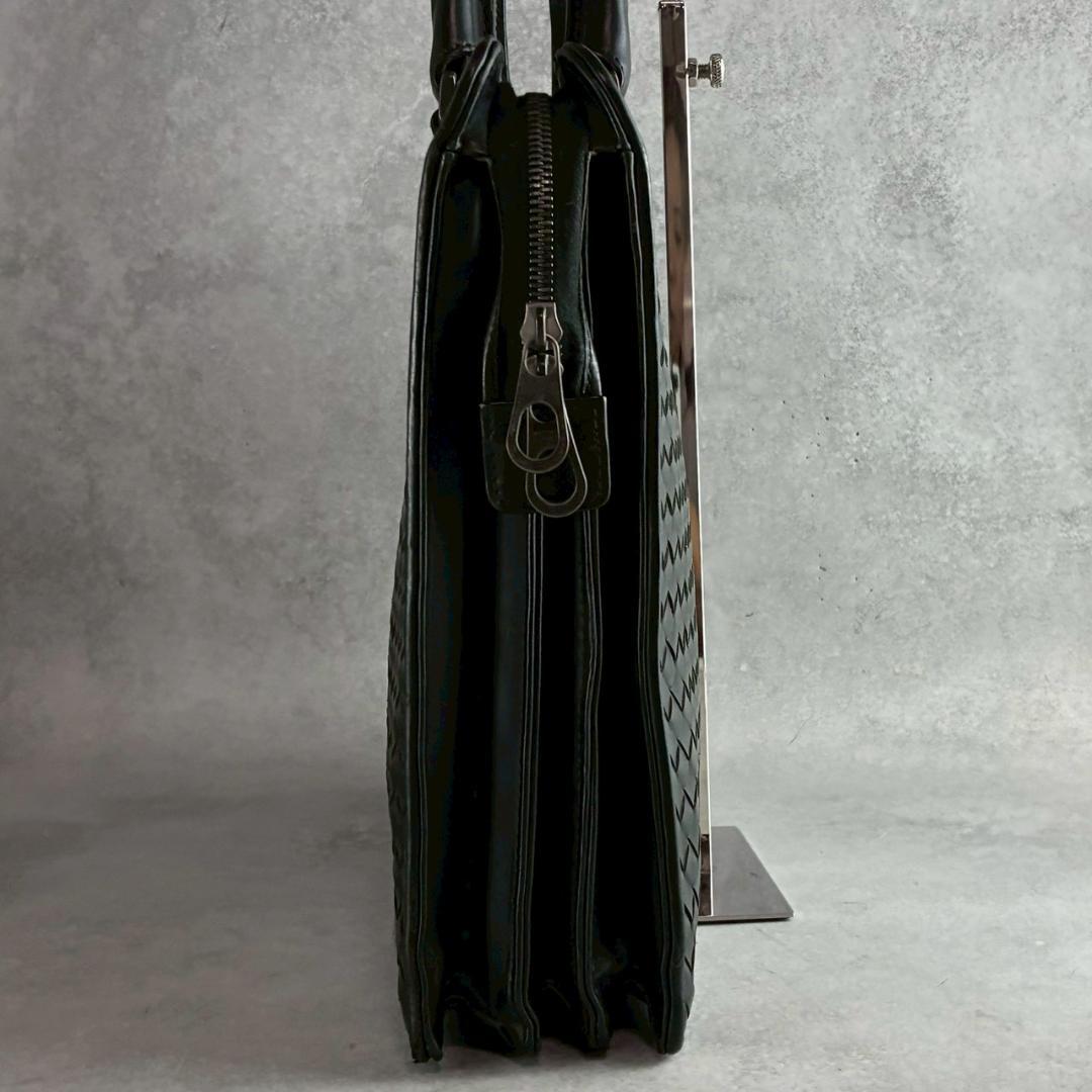 ボッテガヴェネタ ビジネスバッグ A4◎ イントレチャート 黒