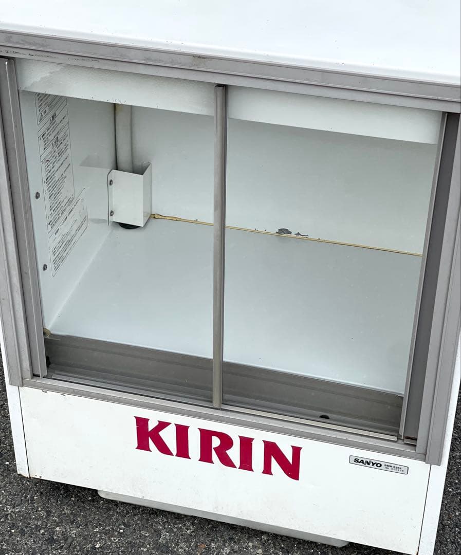 ヤ取】≪zyt2404ジ≫ KIRIN 冷蔵ショーケース SANYO/サンヨー製 SMR