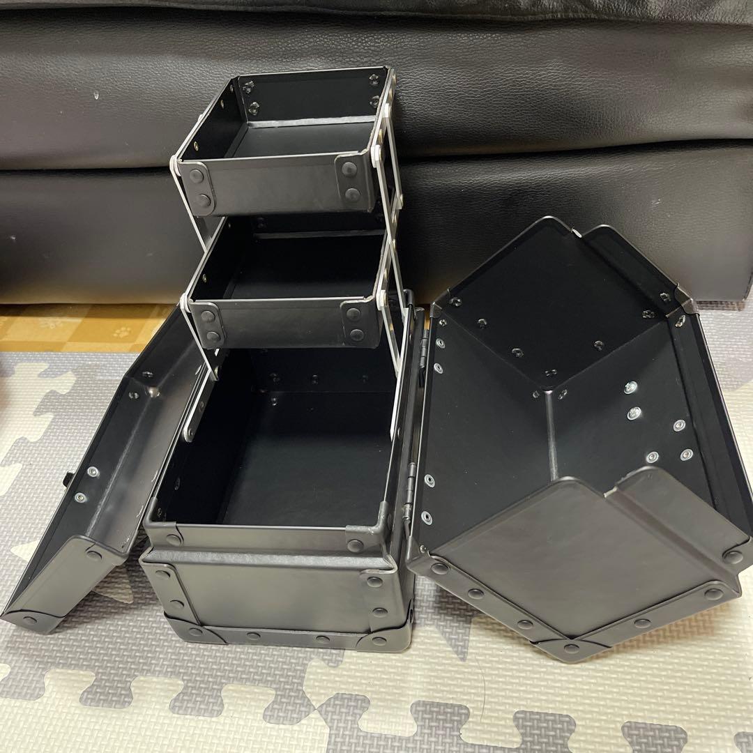 shu murakami スタッキング収納ボックス 黒