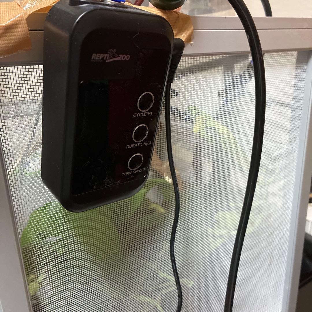 T*A様 爬虫類ケージ ミストシャワーセット