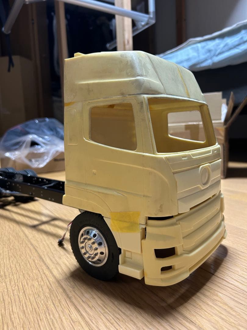 ムネトラ　プロフィア　単車製作途中