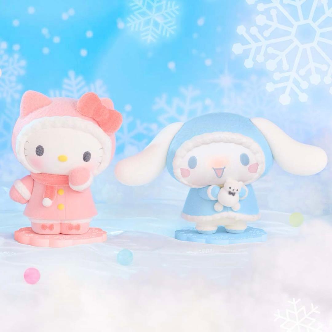 サンリオキャラクターズ Fluffy Puffy～ハローキティ＆シナモロール