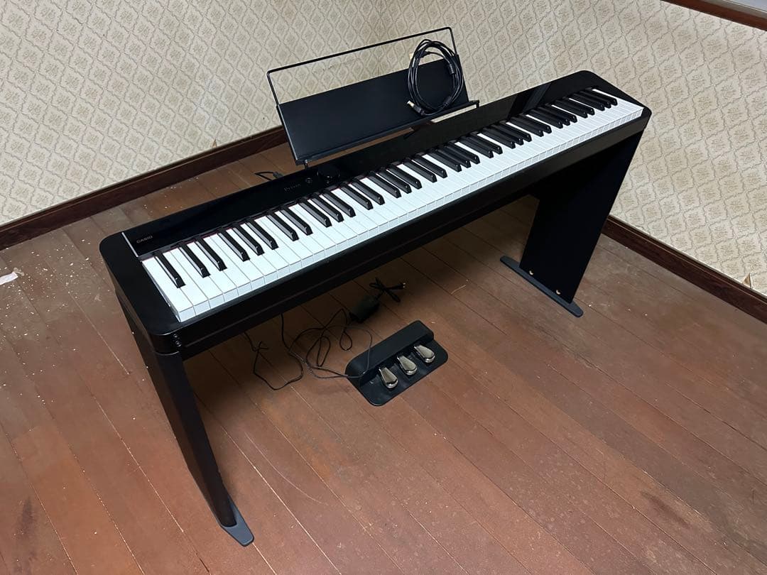 Technics デジタルピアノ 88鍵 黒 椅子付き 更に値下げ！】Technics