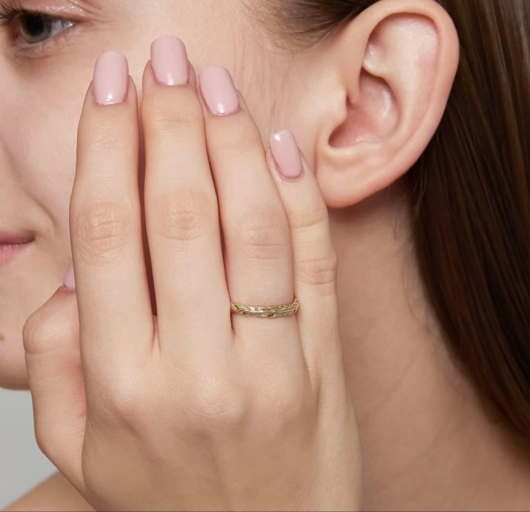 NOJESS K5 フェザーリング｜羽根モチーフ｜11号 美品 箱付