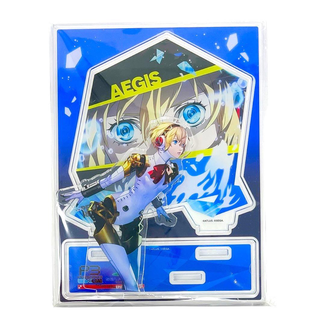 2) ペルソナ3リロードアクリルジオラマアイギス八景島