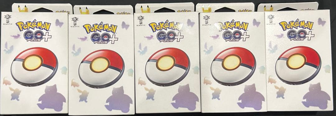 新品 未開封 Pokemon GO Plus + ポケモンGO プラス 5個