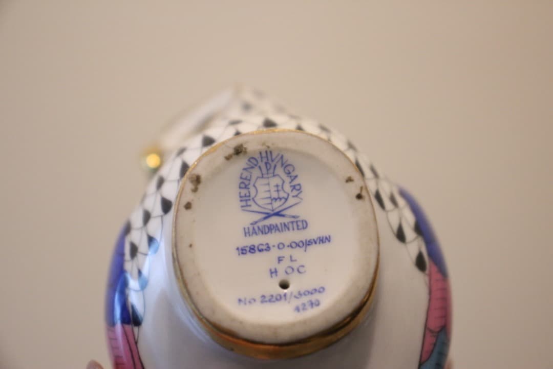 ヘレンド 世界のフクロウ フィギュリン 限定品 2201/3000