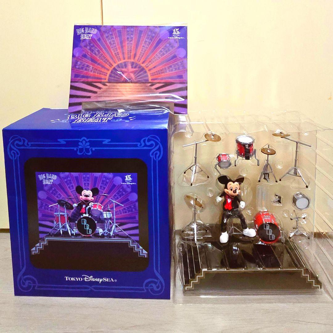 ディズニーシー 15周年 ビッグバンドビート BBB ミッキー フィギュア
