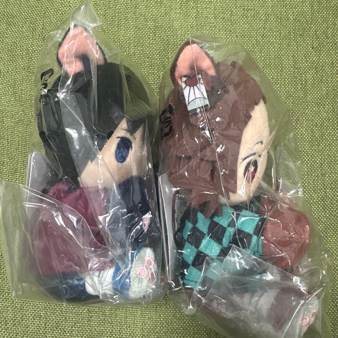 鬼滅の刃 にゃふぉるめ ぬいぐるみ 冨岡義勇 竈門炭治郎