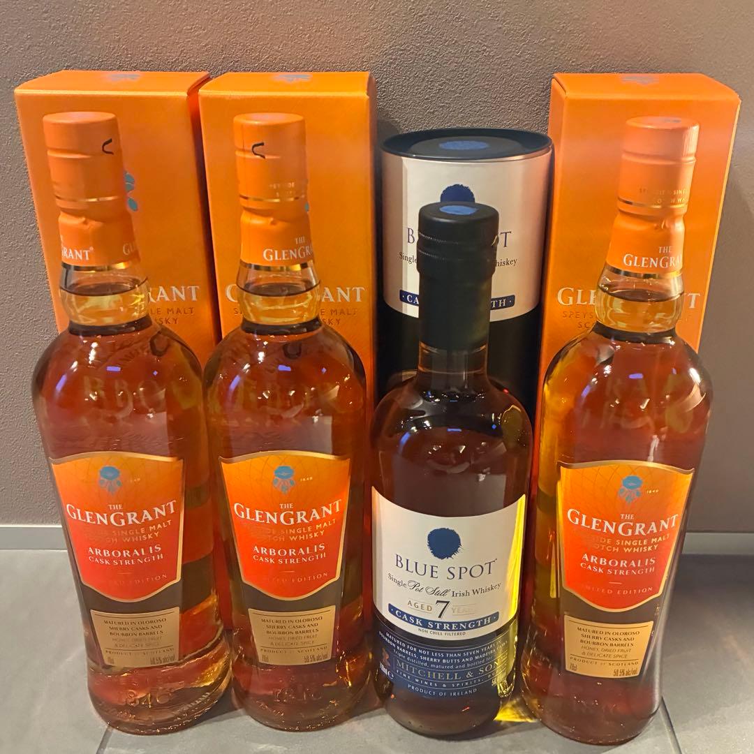 グレングラントアルボラリスかスクストレングス & ブルースポット7年