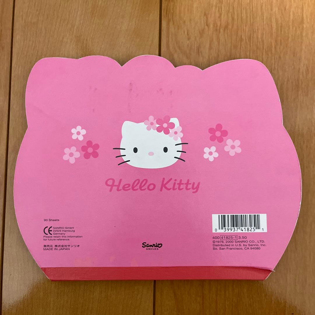 サンリオ ハローキティ ダイカットメモ 2000年