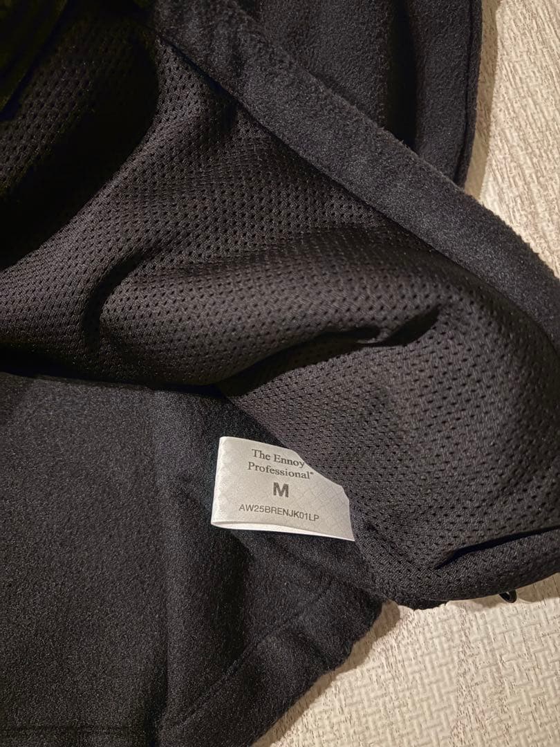The Ennoy Professional フリースベスト Mサイズ ブラック