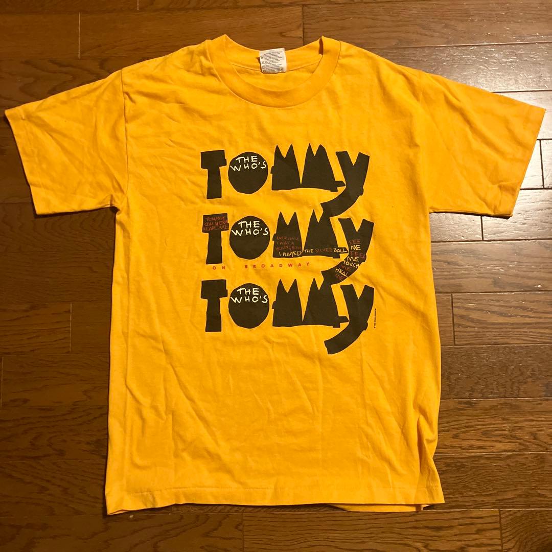 ザ　フー　USA製 THE WHO  Tシャツ Mサイズ イエロー ザ フー USA製 THE WHO Tシャツ Mサイズ イエロー ザ フー USA製 THE