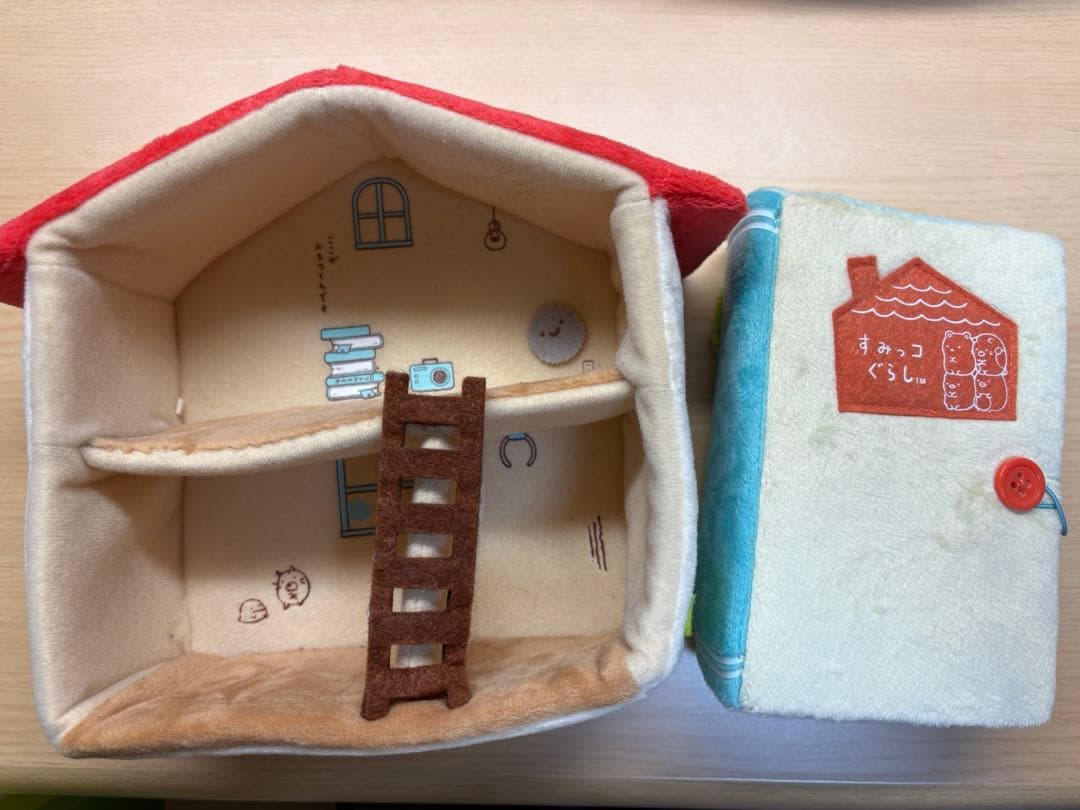 すみっコぐらしてのりぬいぐるみセットと収納ボックス