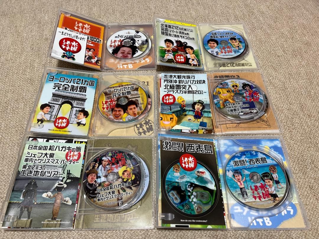 水曜どうでしょう DVD全集5セット 絵葉書・フィギア付き 水曜