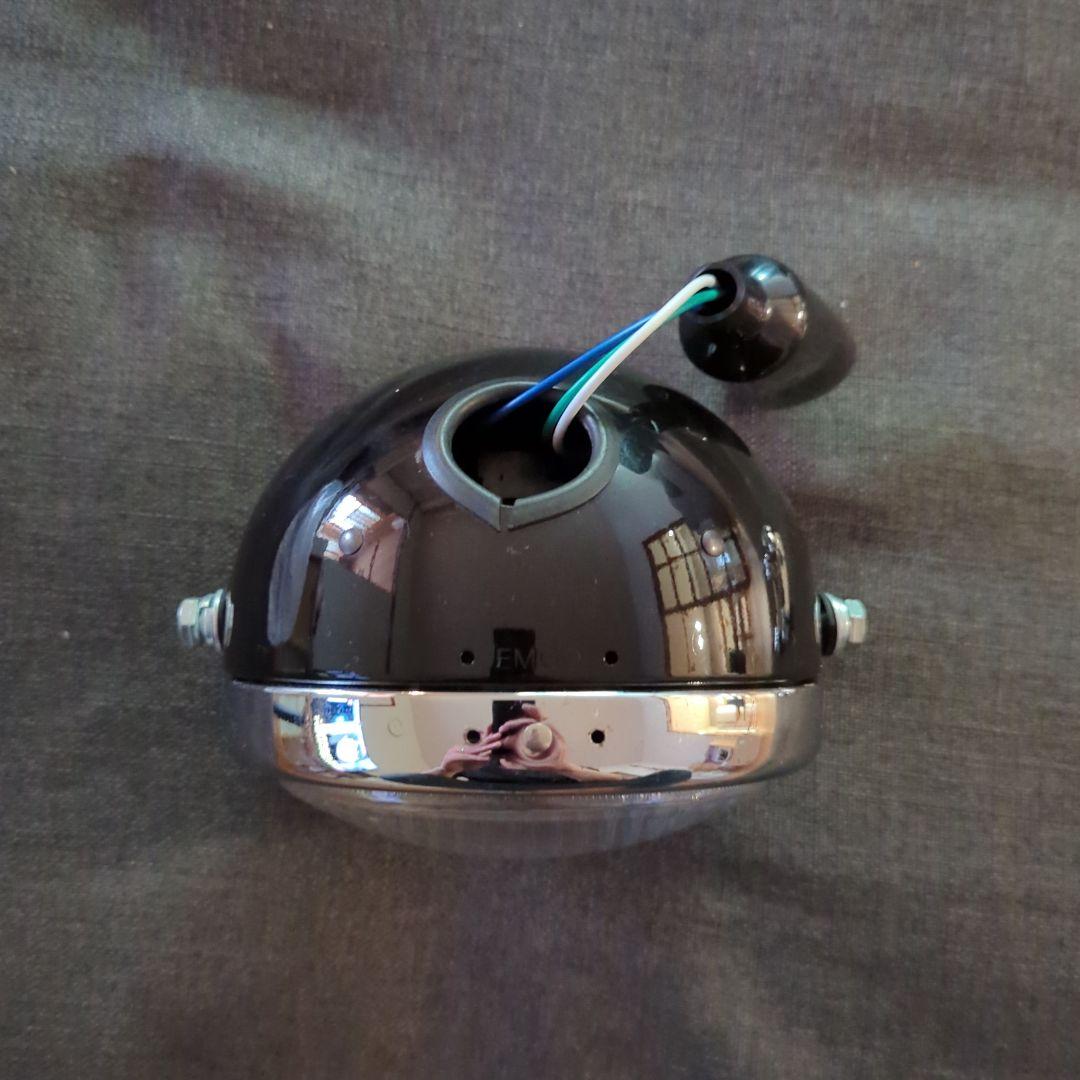 カフェレーサーに 5-3/4インチ ルーカスタイプ ヘッドライト 一式