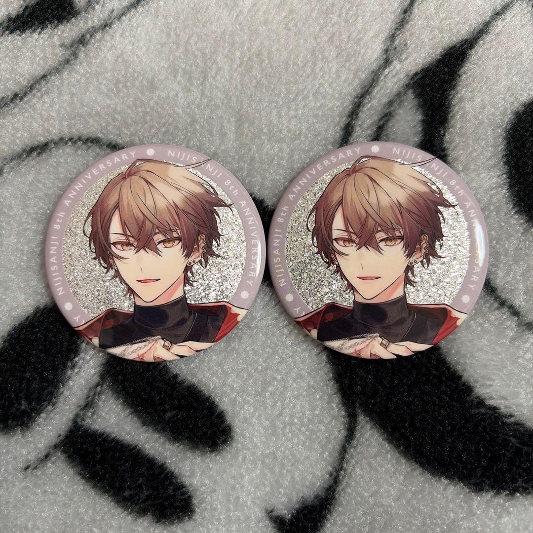 加賀美ハヤト にじさんじ 缶バッジ 8th Anniversary - メルカリ