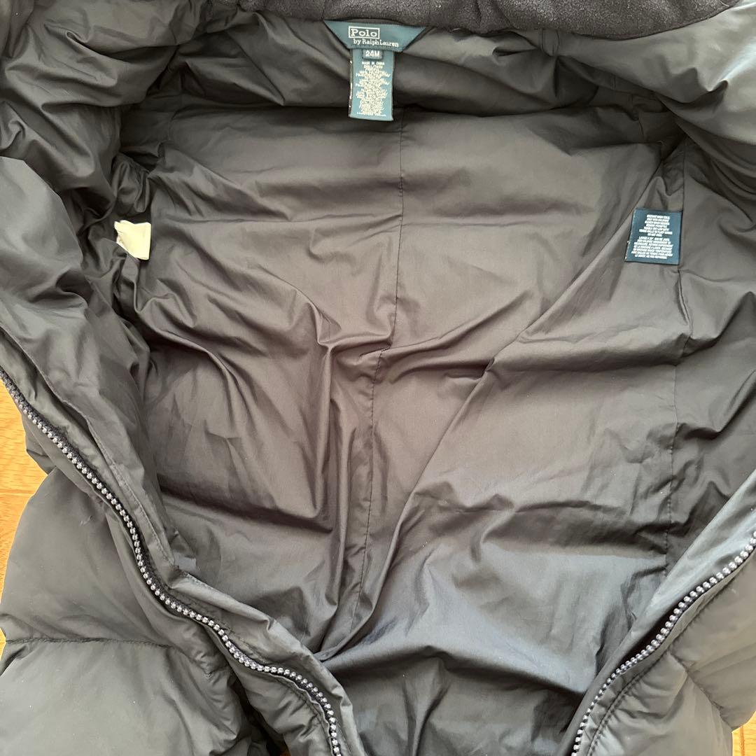 【最終値下】美品 ラルフローレン ダウン ジャンプスーツ 24M