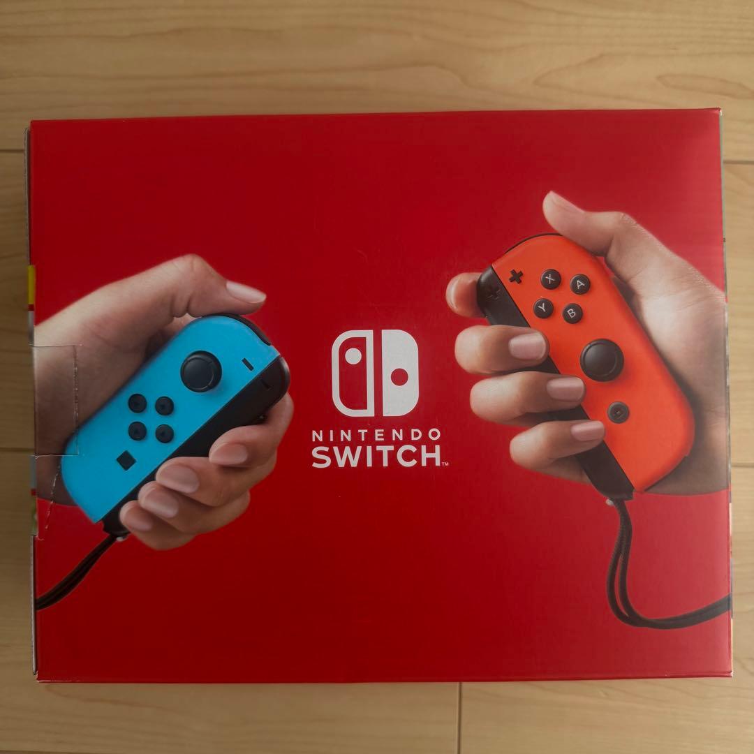 24年1月購入買替出品 Switchネオン 完品 フィルム付