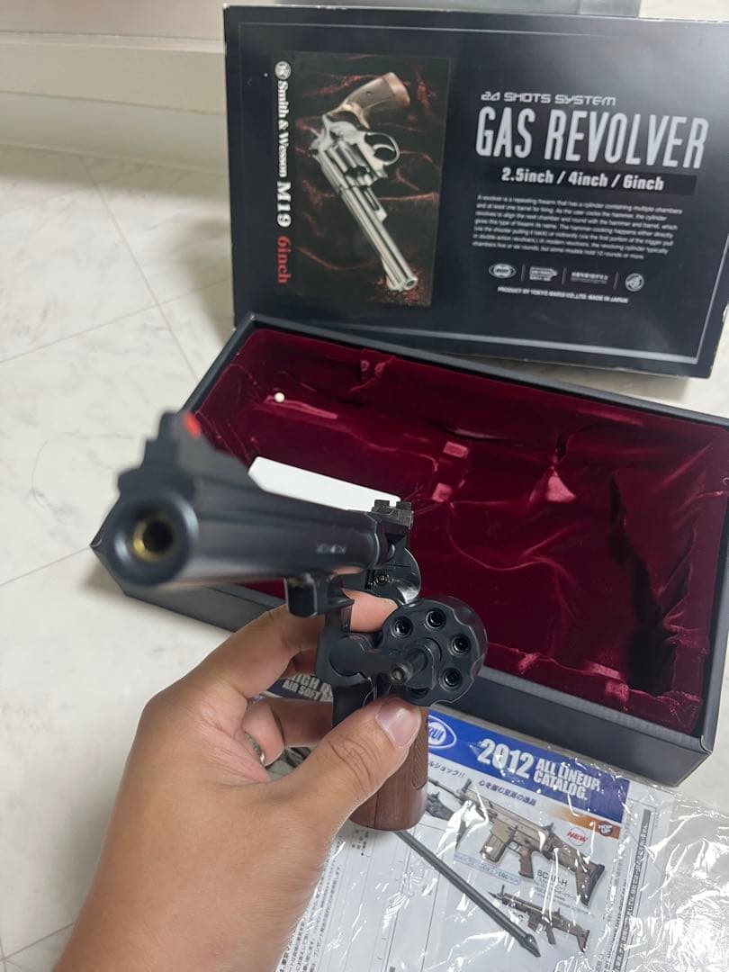 Smith & Wesson M19 ガスリボルバー