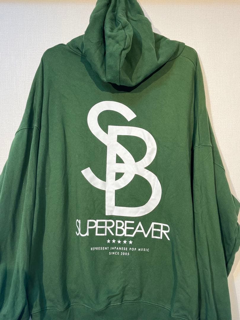 SUPER BEAVER パーカー Amazon.co.jp: SUPER BEAVER ビックシルエット