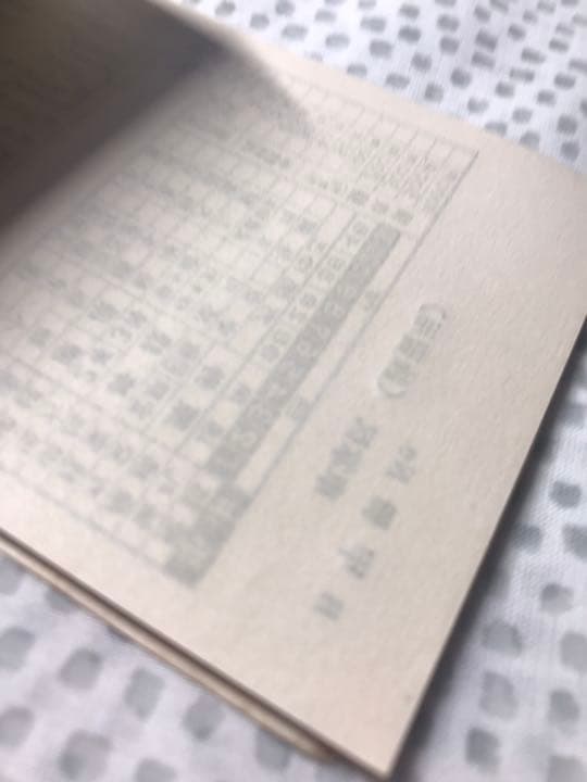 活版？車内補充券☆国鉄☆都区内☆未使用☆一冊