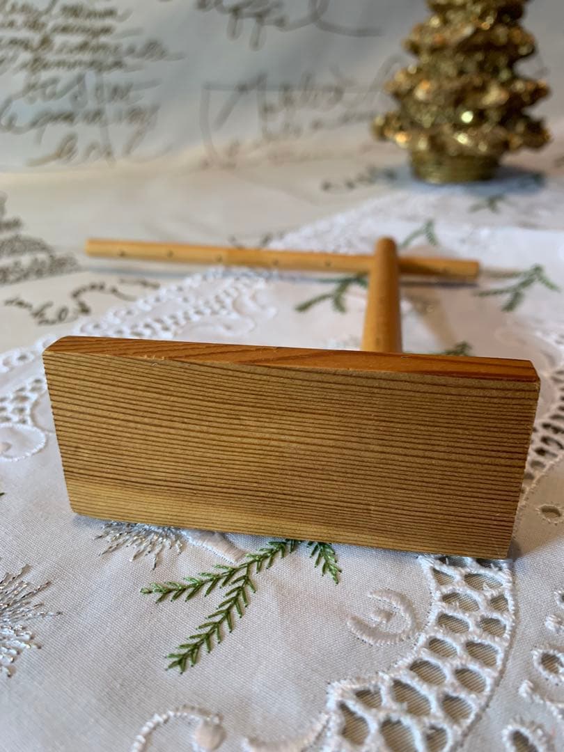 ドイツ製 木製人形 レアなエルツのビンテージの沢山の小鳥の止まり木！